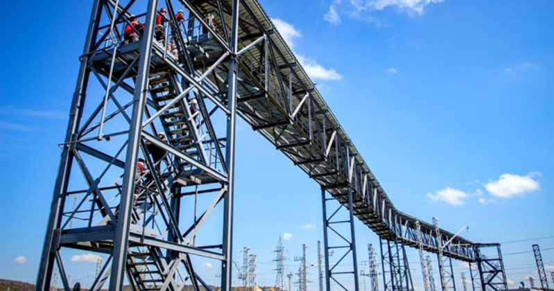 СевГОК построил надземный переход на дробильной фабрике №3 за 9 млн грн.
